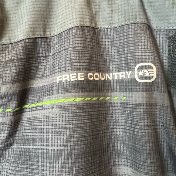 Free Country Boy's Black/Gray (some green) Extreme Performance Jacket - S 7/8 - Picture 4 of 4